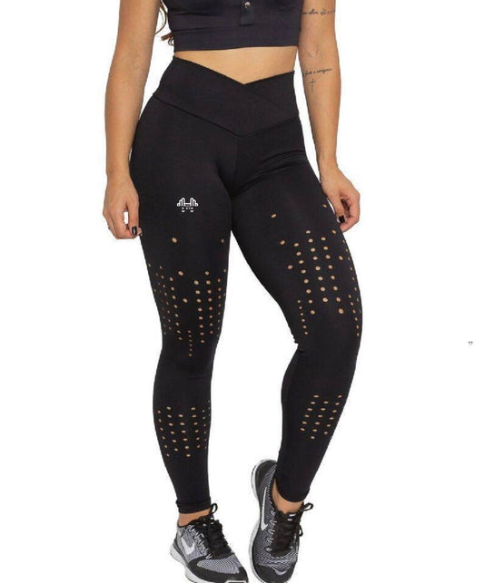 N GYM Puncture Performance V Leggings
