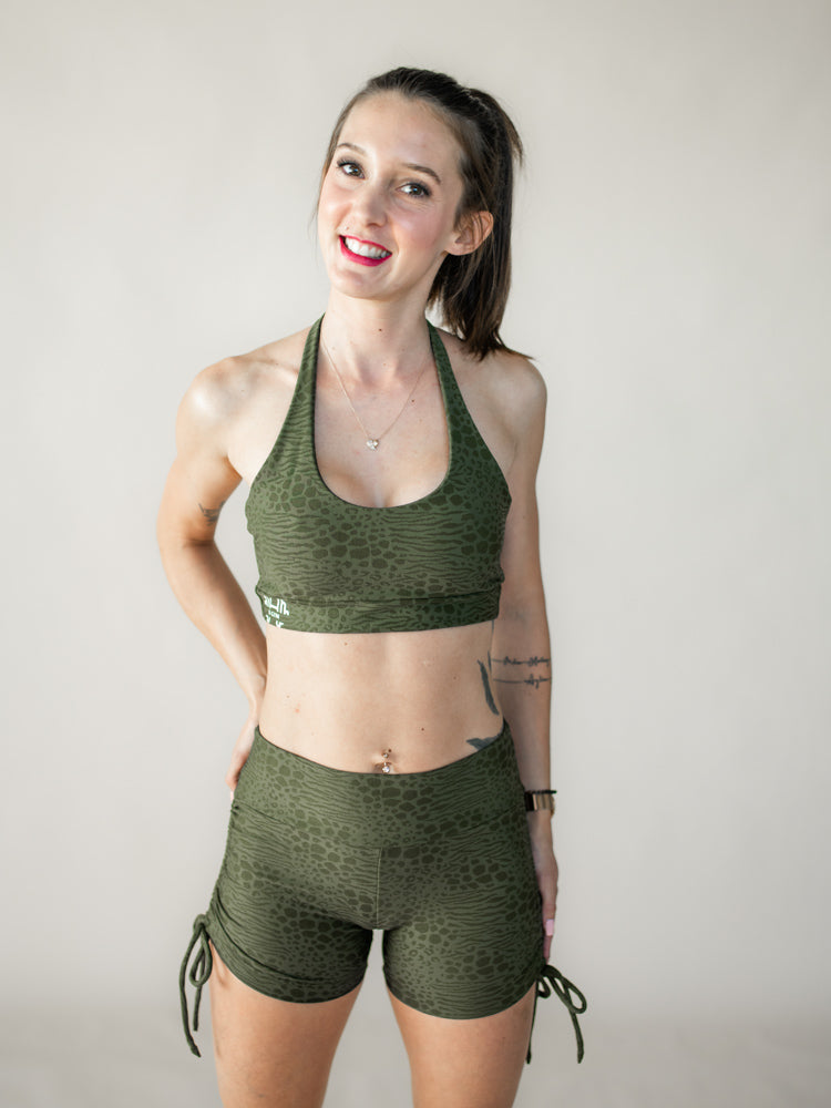 Conjunto de shorts felinos N GYM Pantanal