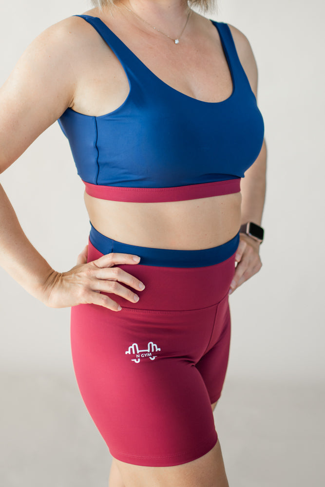 Conjunto de fitness N GYM Vision de 3 peças 👖🩳🎽
