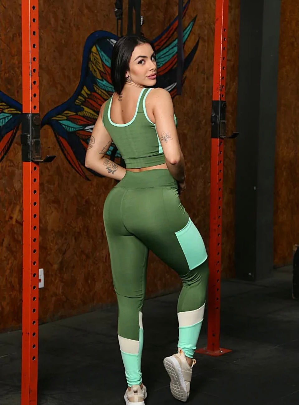 Conjunto N GYM Green Force