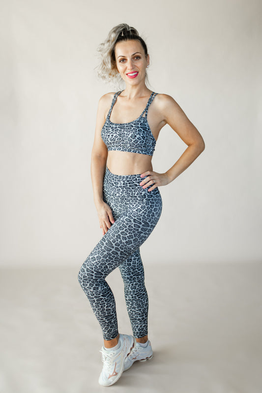 Conjunto exclusivo N GYM Leopard Pantanal