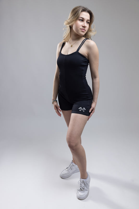 N GYM Black Pulse Jumpsuit